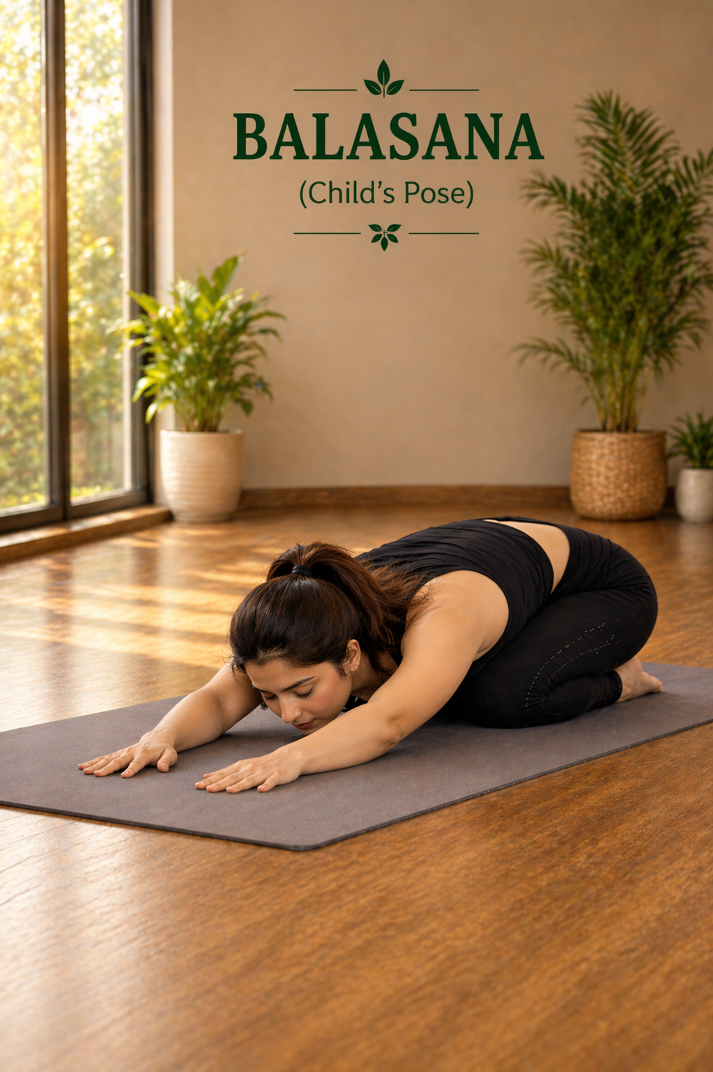 balasana child pose for high blood pressure stress relief yoga