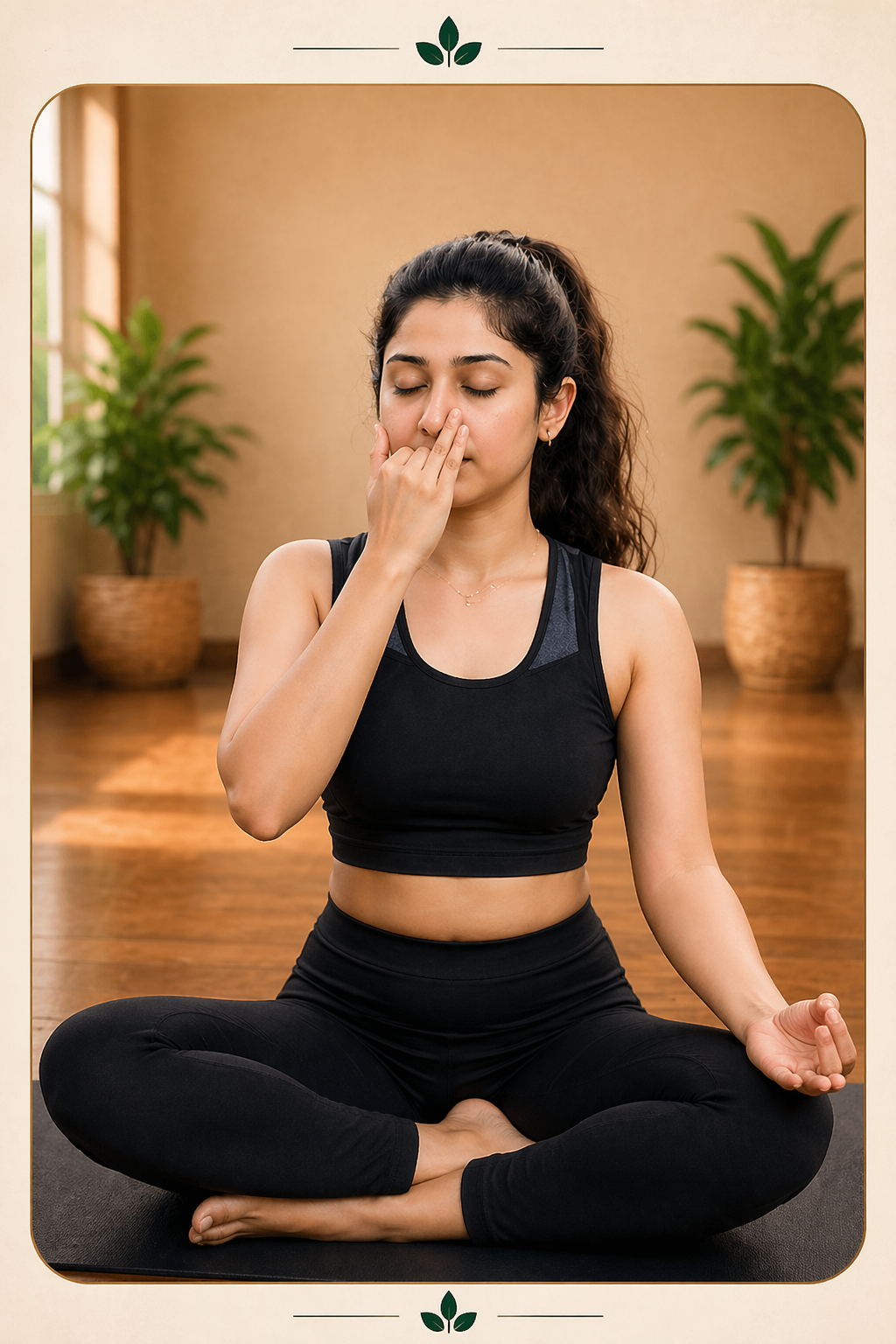 chandra bhedana left nostril breathing for bp control yoga