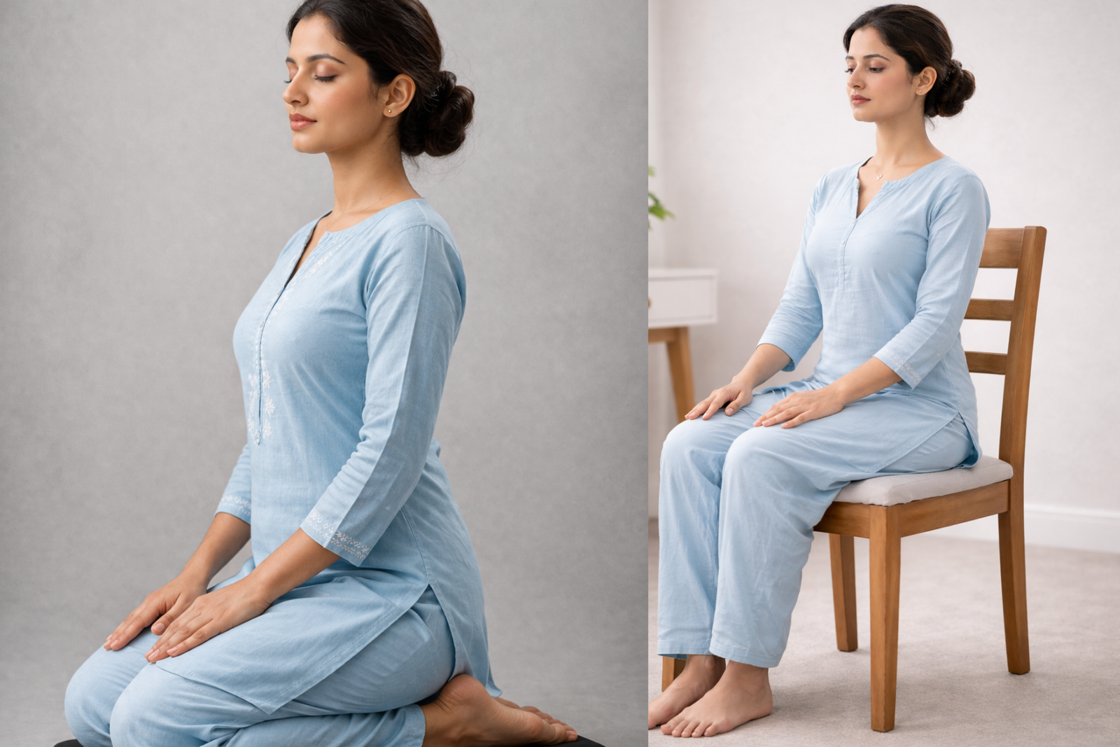 Proper posture and preparation for pranayama practice