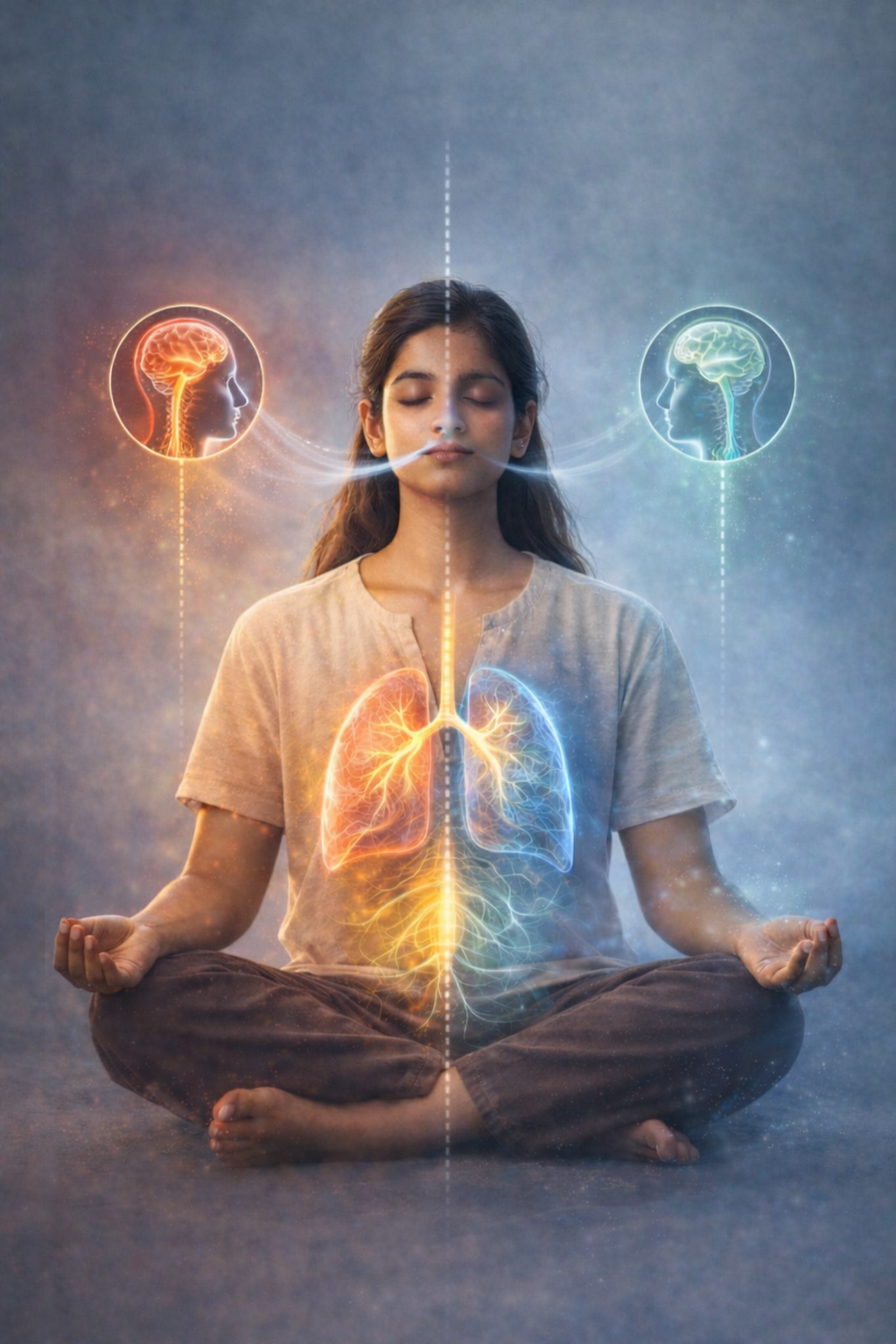 Healthy mind and body through breathing exercises