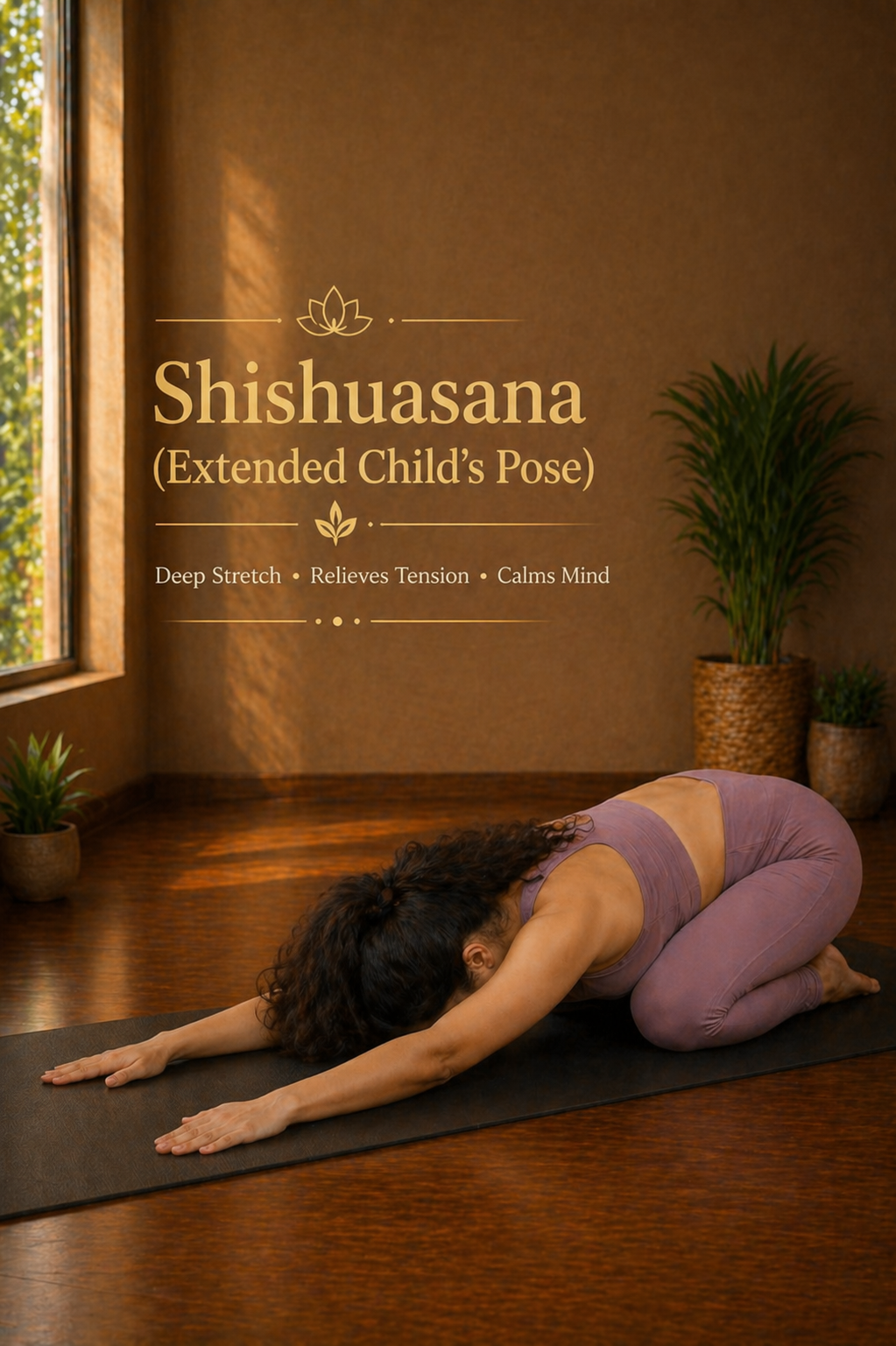 shishuasana yoga for migraine relief deep stretch releasing shoulder and back tension