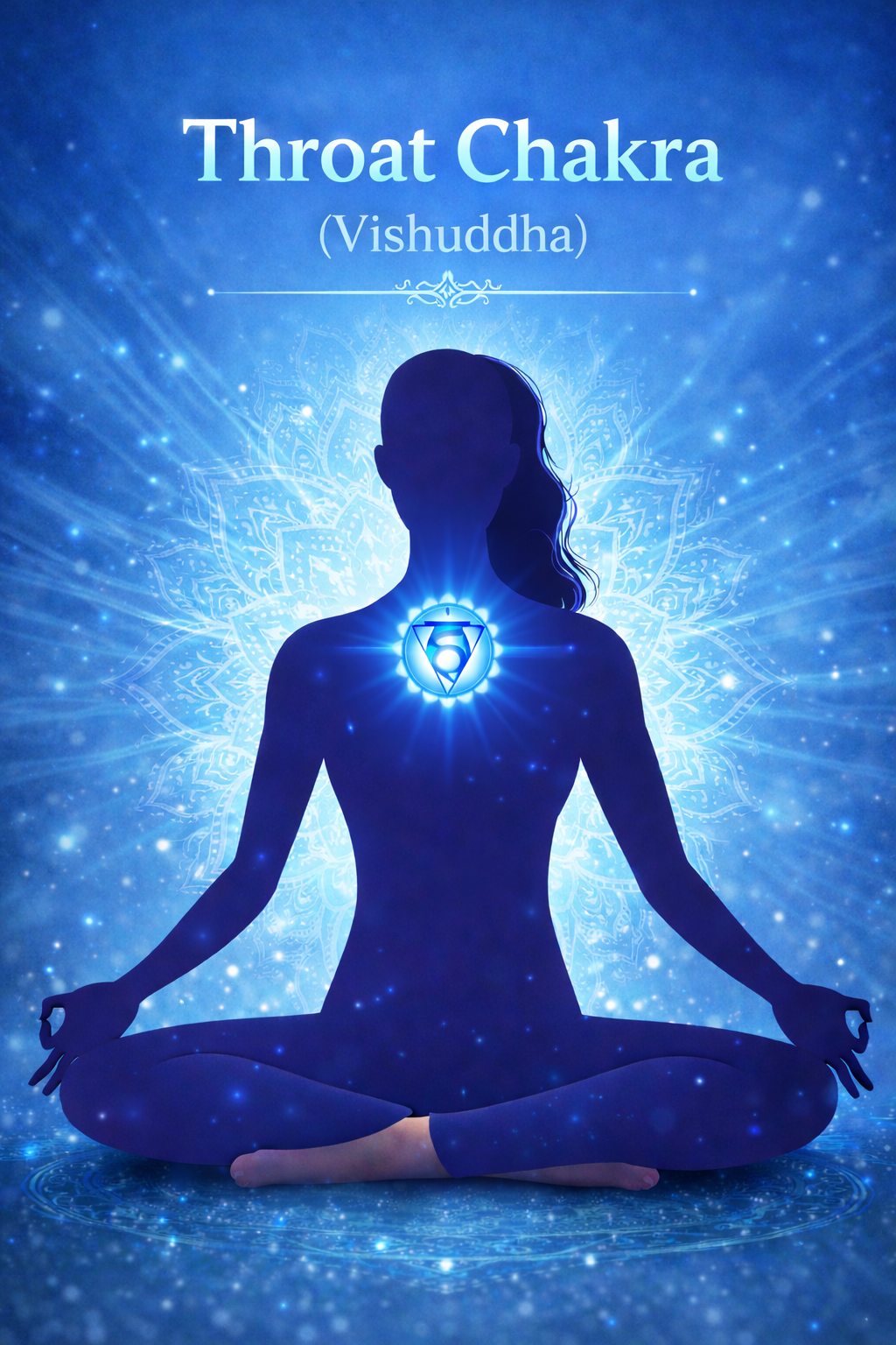 throat chakra vishuddha blue energy throat communication expression truth