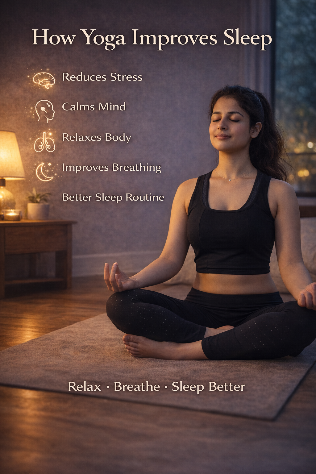 benefits of yoga for sleep improvement and relaxation