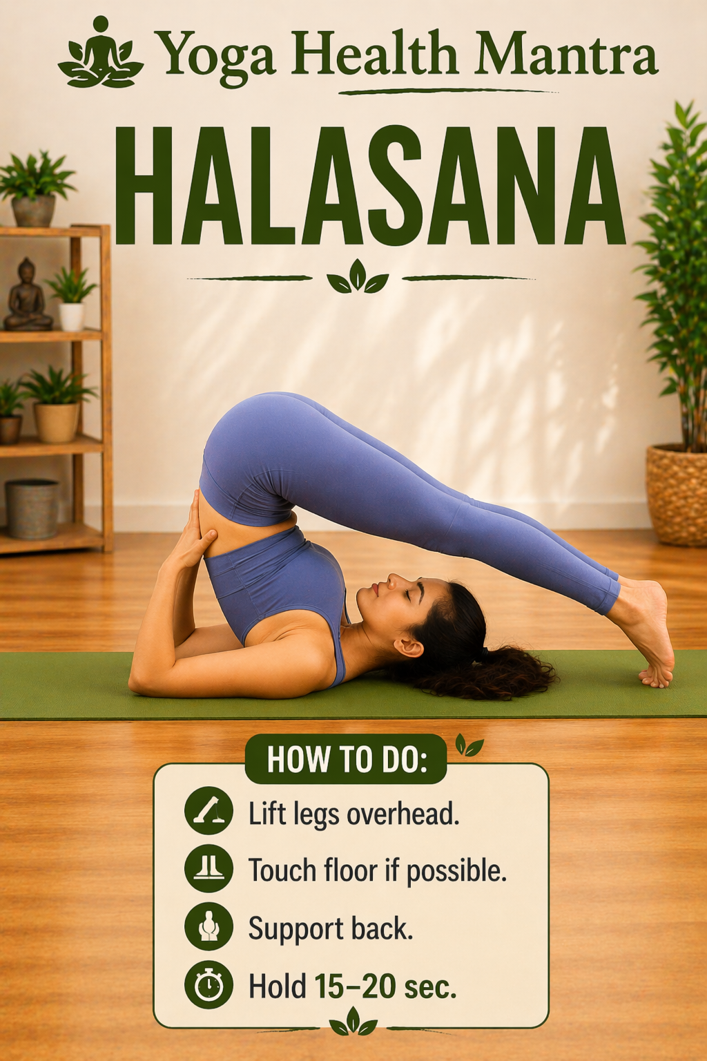 halasana plow pose improves digestion and metabolism